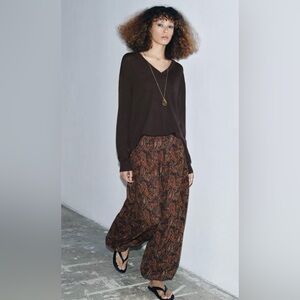 ZW COLLECTION PAISLEY BLOOMER PANTS